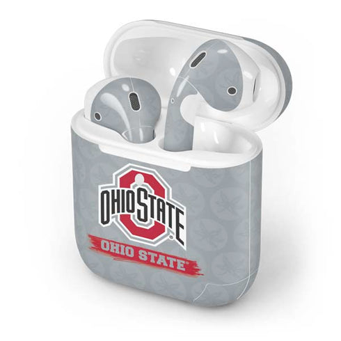 Ohio State University Distressed Logo Apple AirPods 2 Skin