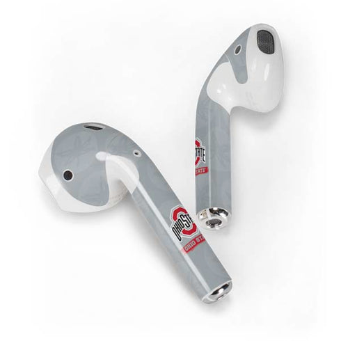 Ohio State University Distressed Logo Apple AirPods Skin