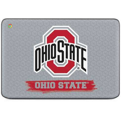 Ohio State University Distressed Logo HP Chromebook Skin