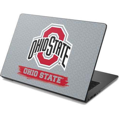 Ohio State University Distressed Logo Dell Chromebook Skin