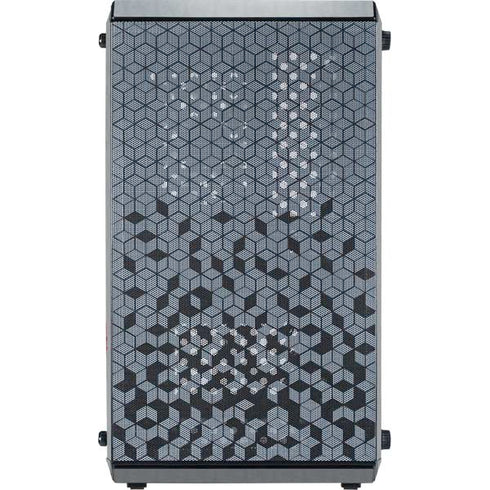 Ohio State University Distressed Logo Cooler Master MasterBox Q300L Mini Tower Skin