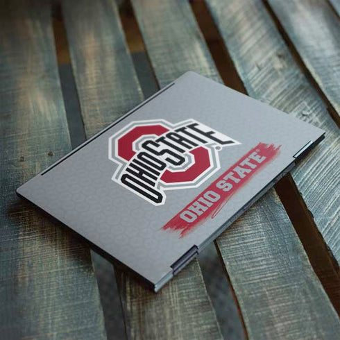 Ohio State University Distressed Logo HP Envy Skin
