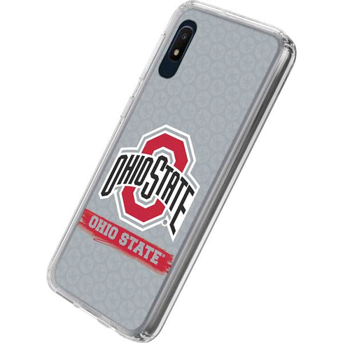 Ohio State University Distressed Logo Galaxy A10e Clear Case