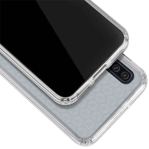 Ohio State University Distressed Logo Galaxy A50 Clear Case