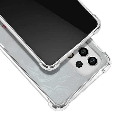 Ohio State University Distressed Logo Galaxy A53 5G Clear Case