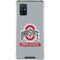Ohio State University Distressed Logo Galaxy A71 5G Clear Case