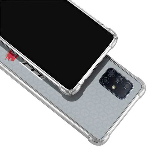 Ohio State University Distressed Logo Galaxy A71 5G Clear Case