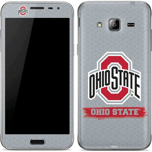 Ohio State University Distressed Logo Galaxy J3 Skin