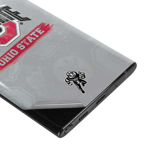 Ohio State University Distressed Logo Galaxy Note 10 Skin