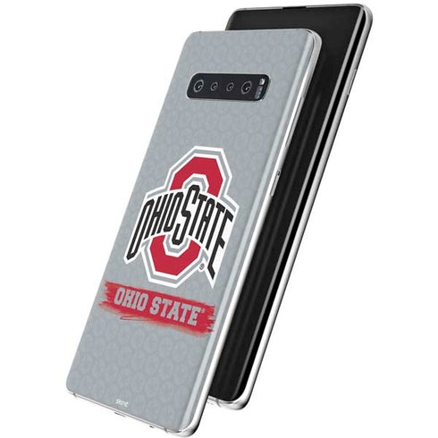 Ohio State University Distressed Logo Galaxy S10 Skin