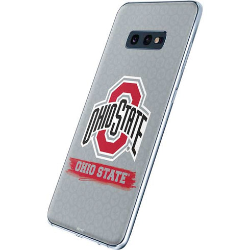 Ohio State University Distressed Logo Galaxy S10e Skin