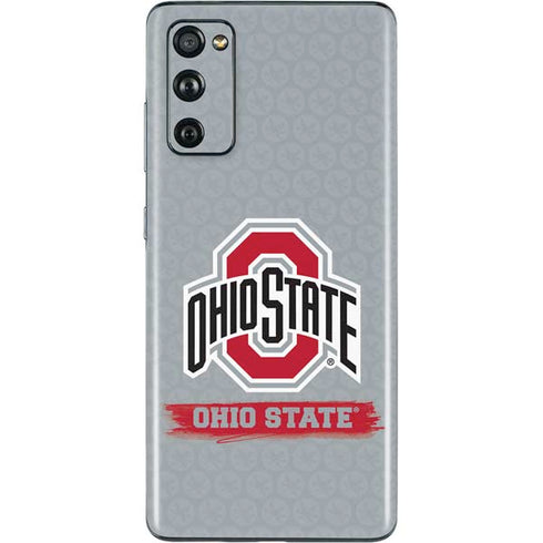 Ohio State University Distressed Logo Galaxy S20 Fan Edition Skin