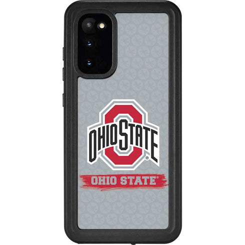Ohio State University Distressed Logo Galaxy S20 Waterproof Case