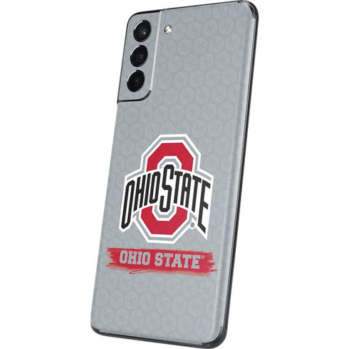 Ohio State University Distressed Logo Galaxy S21 Plus 5G Skin