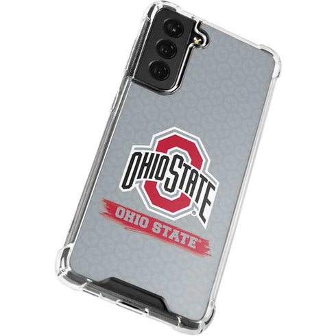 Ohio State University Distressed Logo Galaxy S22 Plus Clear Case