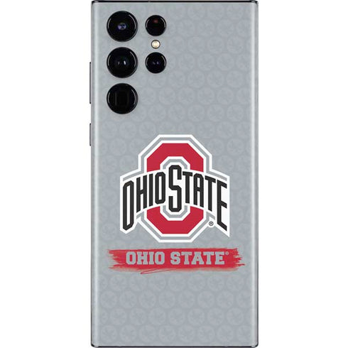 Ohio State University Distressed Logo Galaxy S22 Ultra Skin