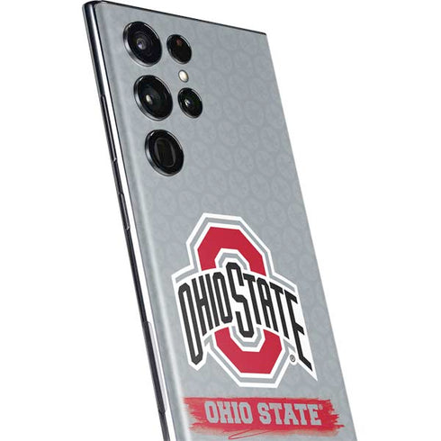 Ohio State University Distressed Logo Galaxy S22 Ultra Skin