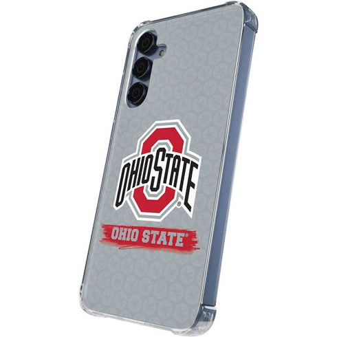 Ohio State University Distressed Logo Galaxy S24 Clear Case