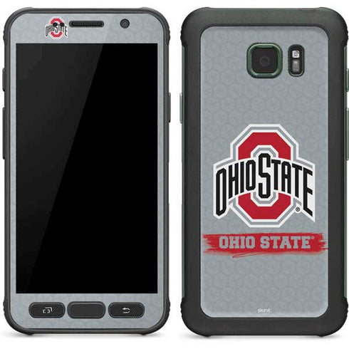 Ohio State University Distressed Logo Galaxy S7 Active Skin