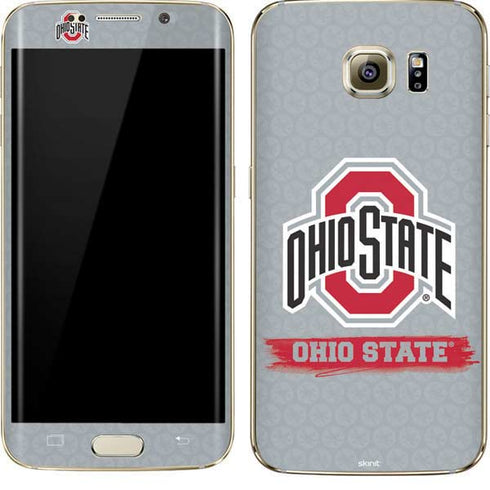Ohio State University Distressed Logo Galaxy S7 Edge Skin