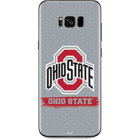 Ohio State University Distressed Logo Galaxy S8 Plus Skin