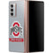 Ohio State University Distressed Logo Galaxy Z Fold2 5G Skin