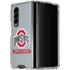 Ohio State University Distressed Logo Galaxy Z Fold4 5G Clear Case