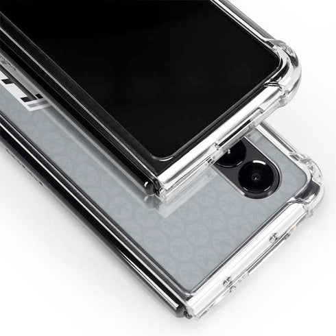 Ohio State University Distressed Logo Galaxy Z Fold4 5G Clear Case