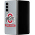 Ohio State University Distressed Logo Galaxy Z Fold4 5G Skin