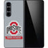 Ohio State University Distressed Logo Galaxy Z Fold5 5G Skin