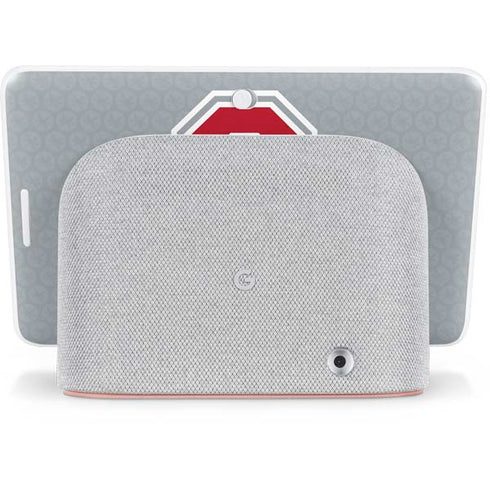 Ohio State University Distressed Logo Google Home Hub Skin