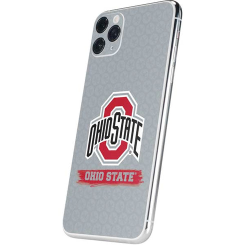 Ohio State University Distressed Logo iPhone 11 Pro Max Skin