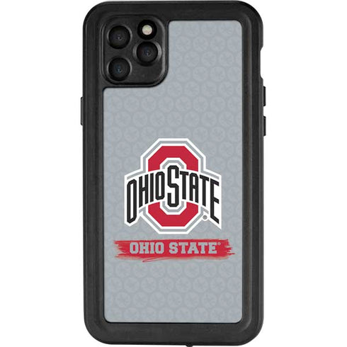 Ohio State University Distressed Logo iPhone 11 Pro Max Waterproof Case