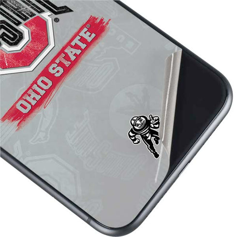 Ohio State University Distressed Logo iPhone 11 Skin