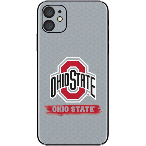 Ohio State University Distressed Logo iPhone 11 Skin
