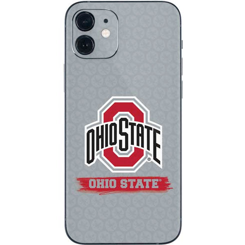 Ohio State University Distressed Logo iPhone 12 Mini Skin
