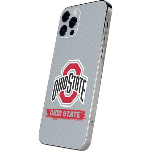Ohio State University Distressed Logo iPhone 12 Pro Max Skin
