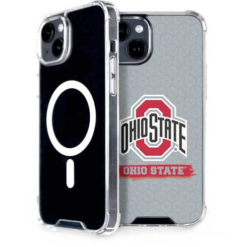 Ohio State University Distressed Logo iPhone 13 MagSafe Case