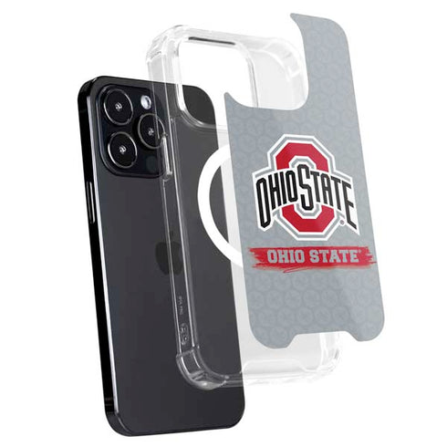 Ohio State University Distressed Logo iPhone 13 Pro Max MagSafe Case
