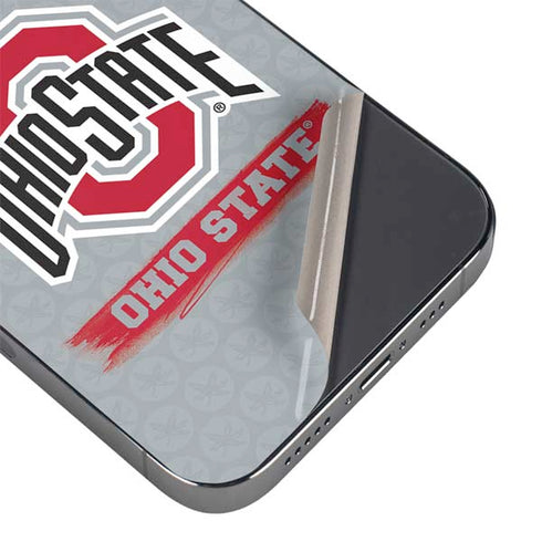 Ohio State University Distressed Logo iPhone 13 Pro Max Skin
