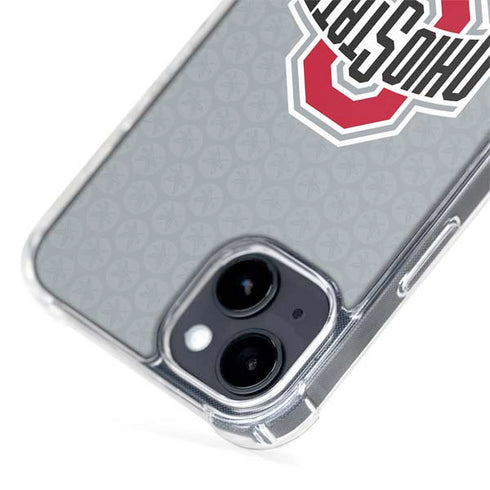 Ohio State University Distressed Logo iPhone 15 Plus MagSafe Case