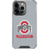 Ohio State University Distressed Logo iPhone 14 Pro Clear Case