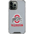 Ohio State University Distressed Logo iPhone 14 Pro Max Clear Case