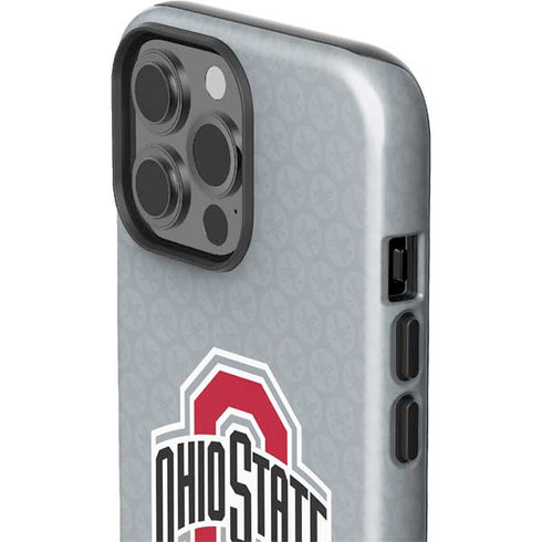 Ohio State University Distressed Logo iPhone 14 Pro Max Impact Case
