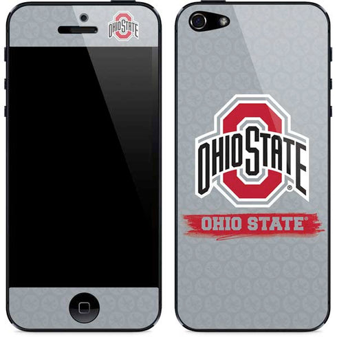 Ohio State University Distressed Logo iPhone 5/5s/5SE Skin