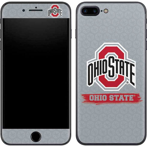 Ohio State University Distressed Logo iPhone 8 Plus Skin