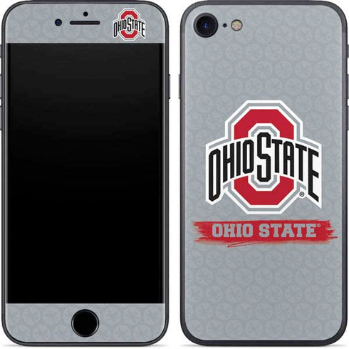 Ohio State University Distressed Logo iPhone 8 Skin