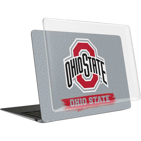 Ohio State University Distressed Logo MacBook Air 15in (2023-2025) Case plus Skin