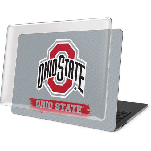 Ohio State University Distressed Logo MacBook Pro 13in (2020) Case plus Skin