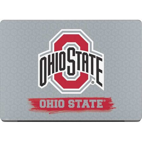 Ohio State University Distressed Logo MacBook Pro 14in (2021-24) Skin